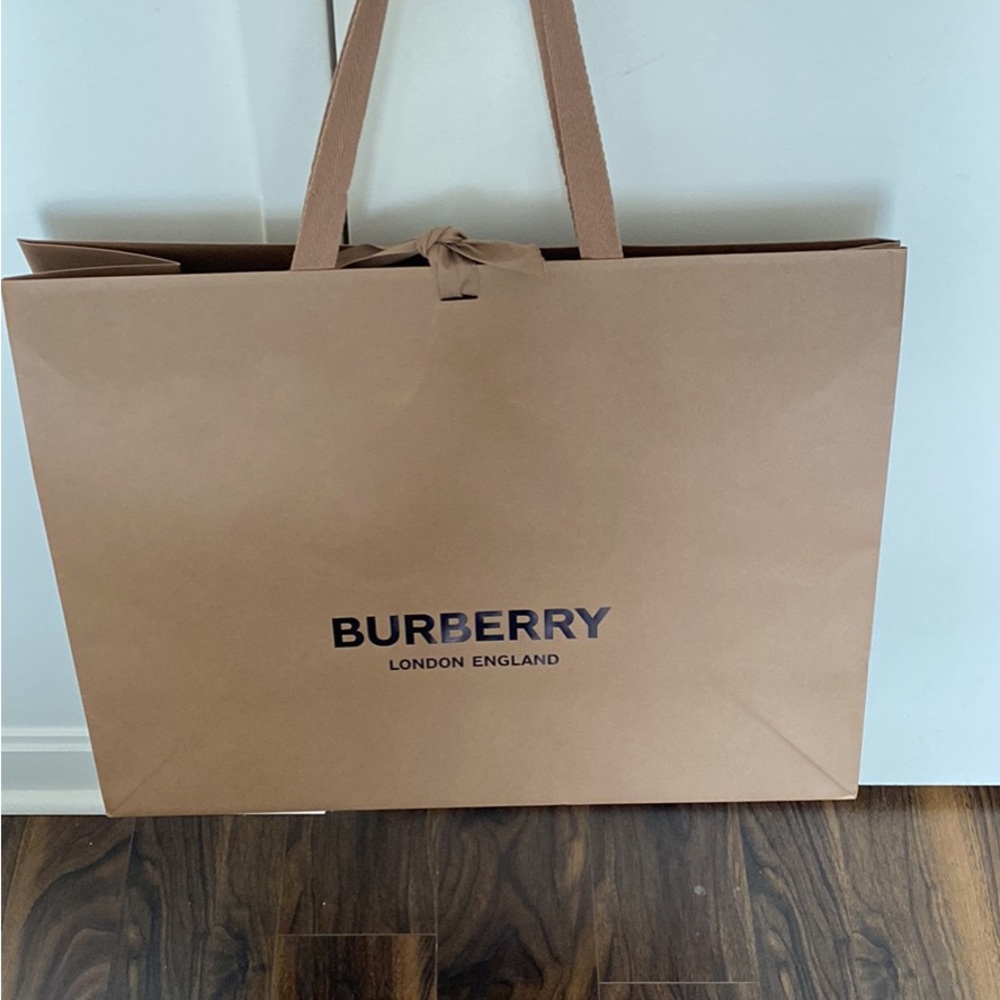 Large Burberry Gift Bag
